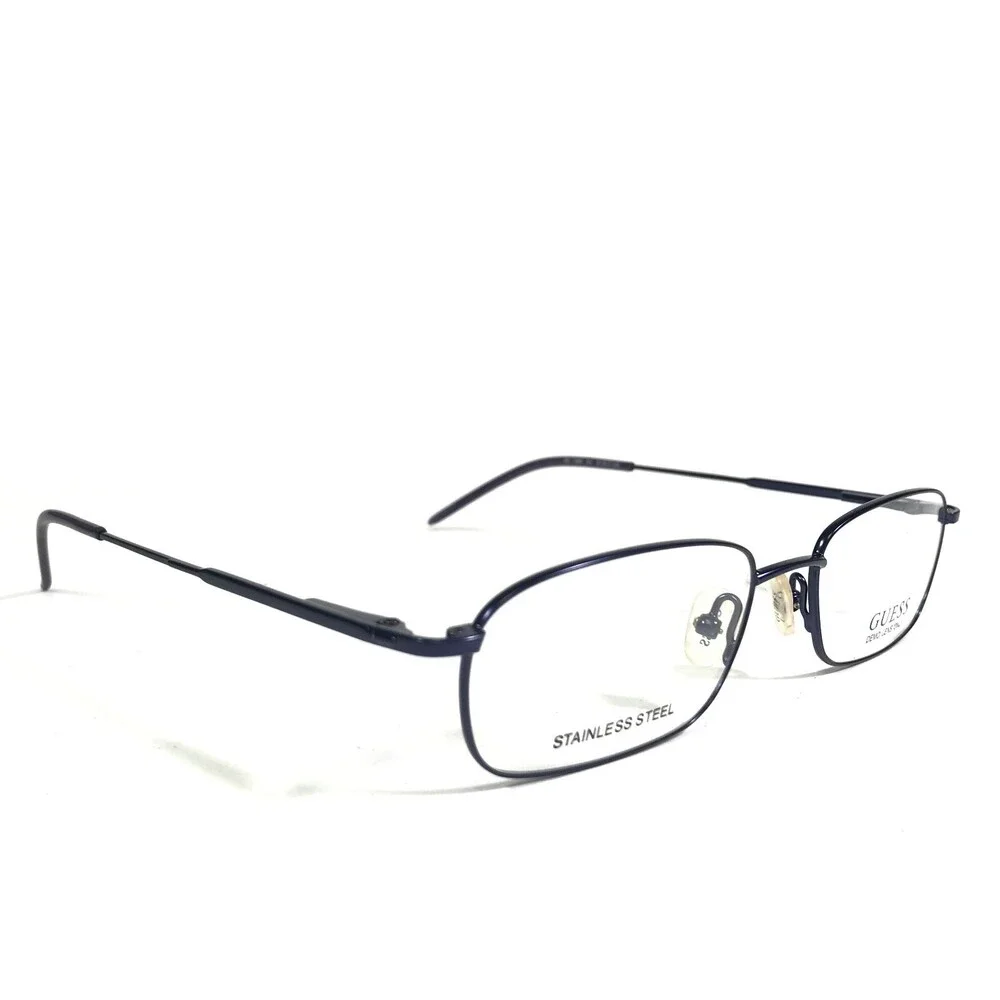 Guess Eyeglasses Frames GU1388 NV Navy Blue Rectangular Full Rim 51-17-145